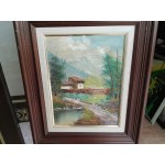 Средна картина масло на платно Испания - 3656 - КА42